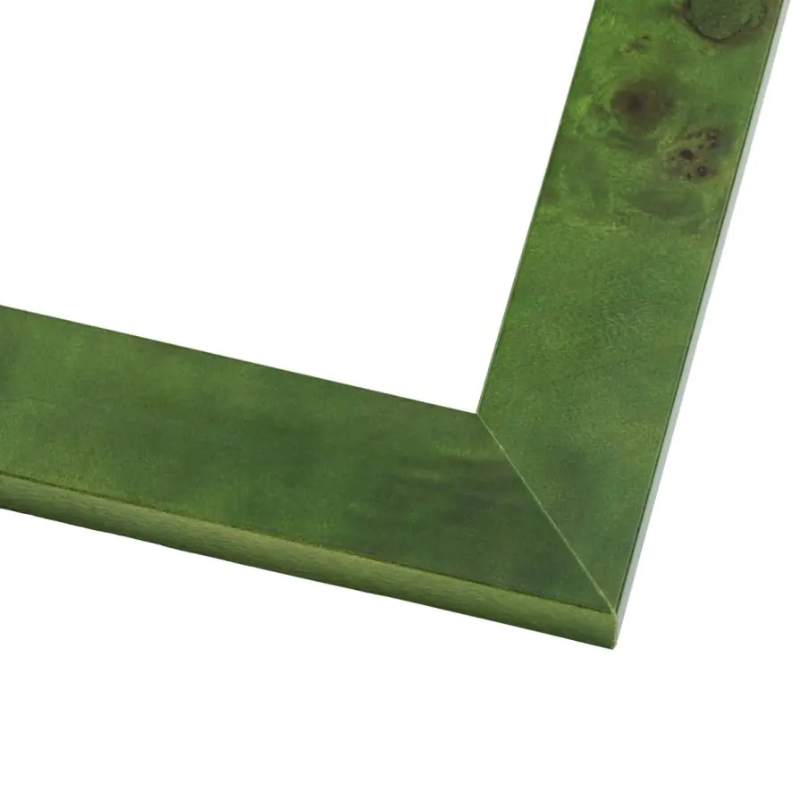 Green Burl Picture Frame