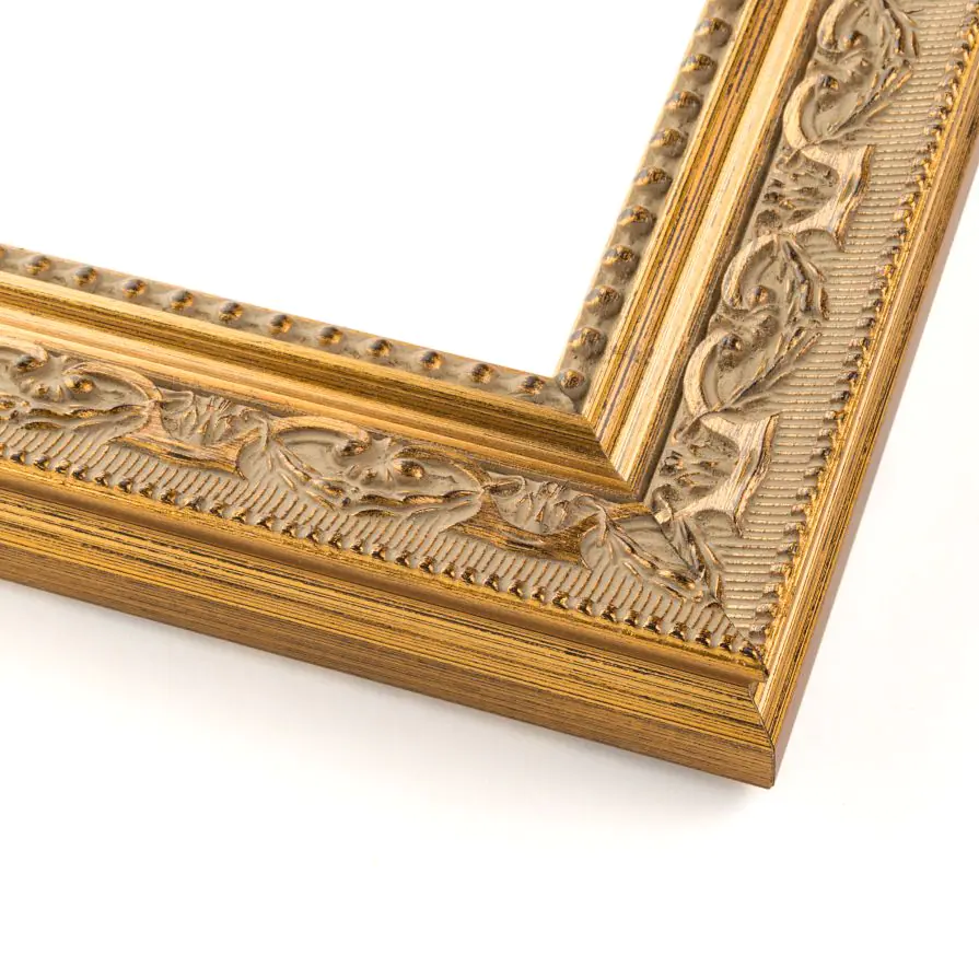 Gold Wood Picture Frame Corner