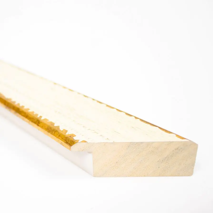 White Wood Picture Frame Corner