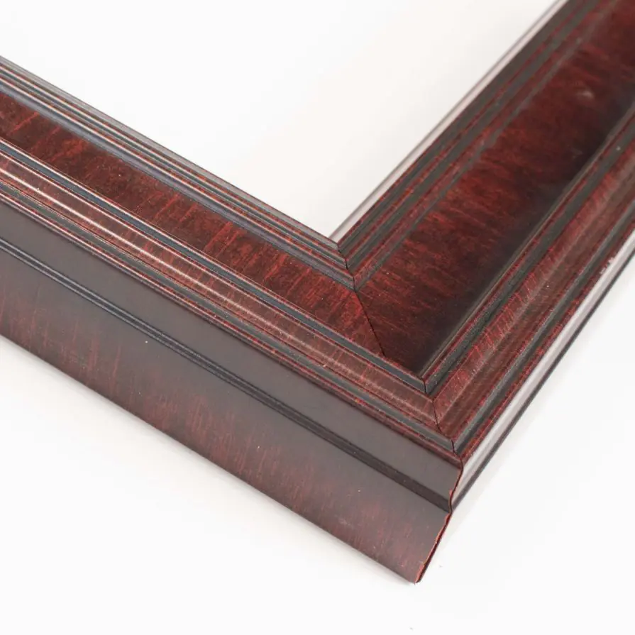 Mahogany Wood Picture Frame Corner
