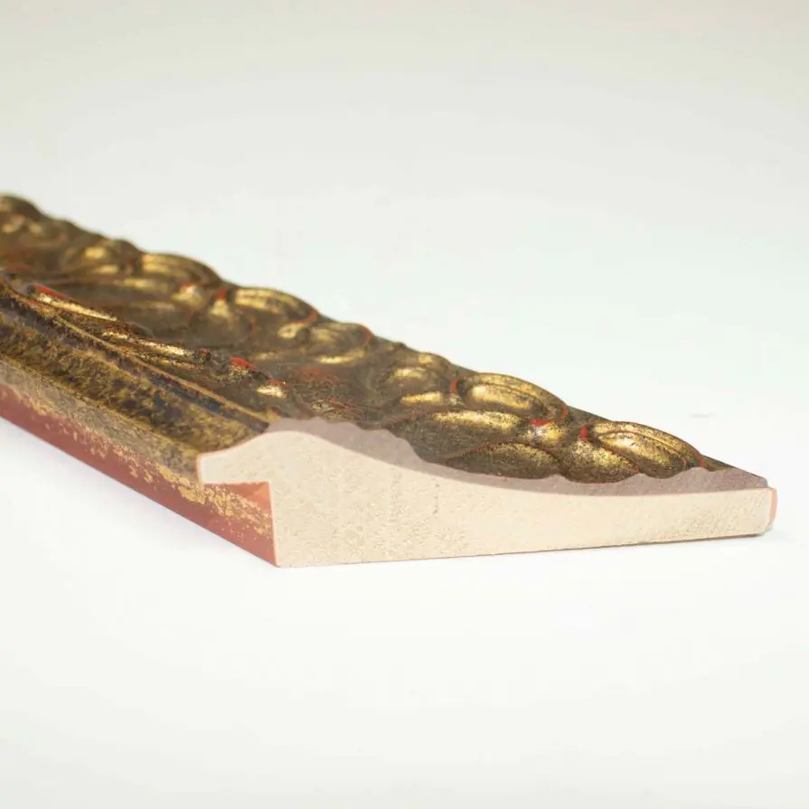 Gold Wood Picture Frame Moulding