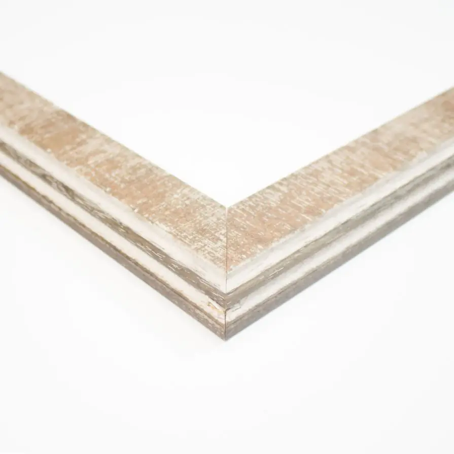 Brown Wood Picture Frame Corner