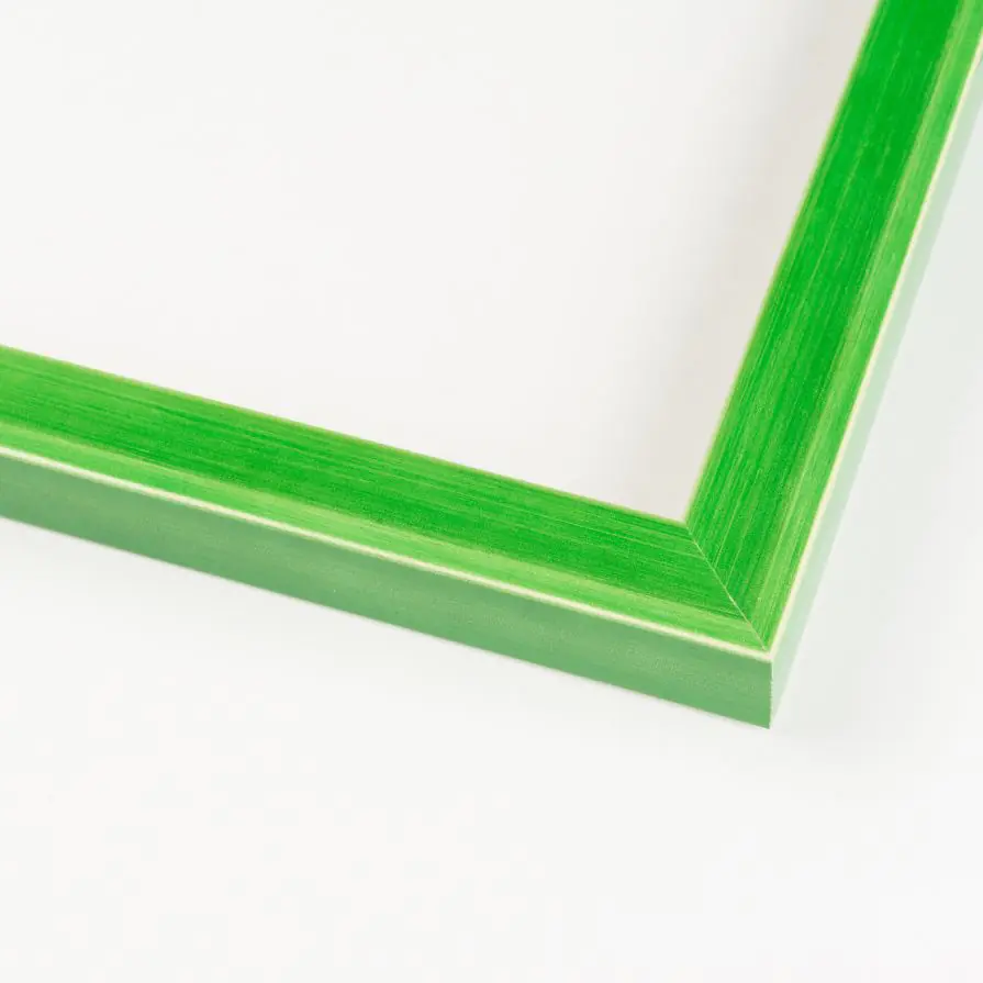 Green Wood Picture Frame Corner