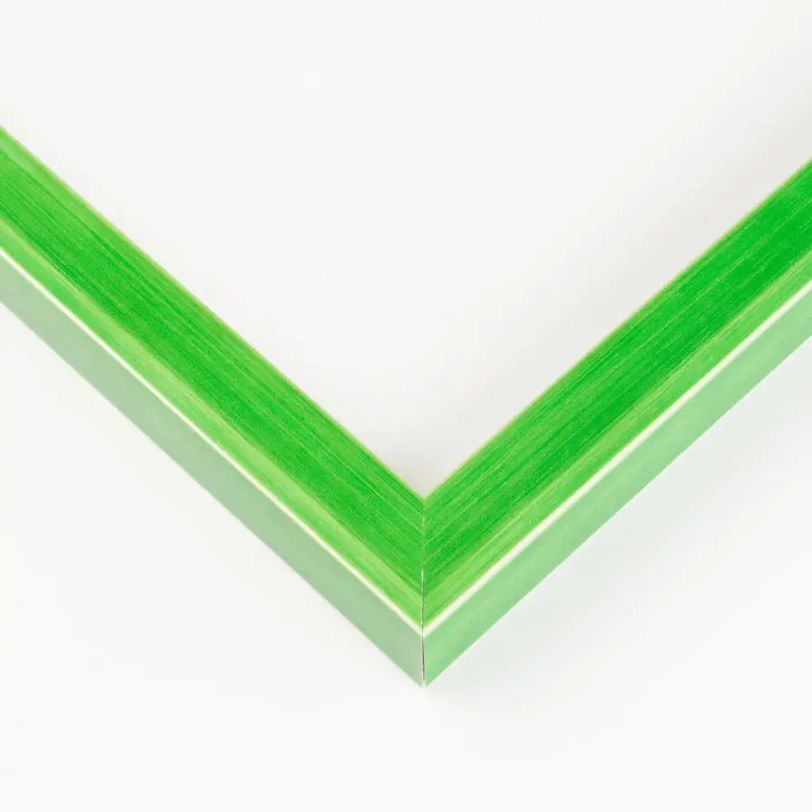 Green Wood Picture Frame Corner