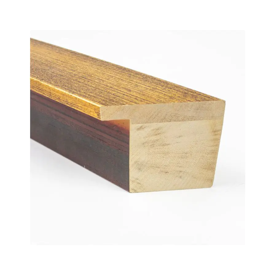 Gold Wood Shadow Box Corner