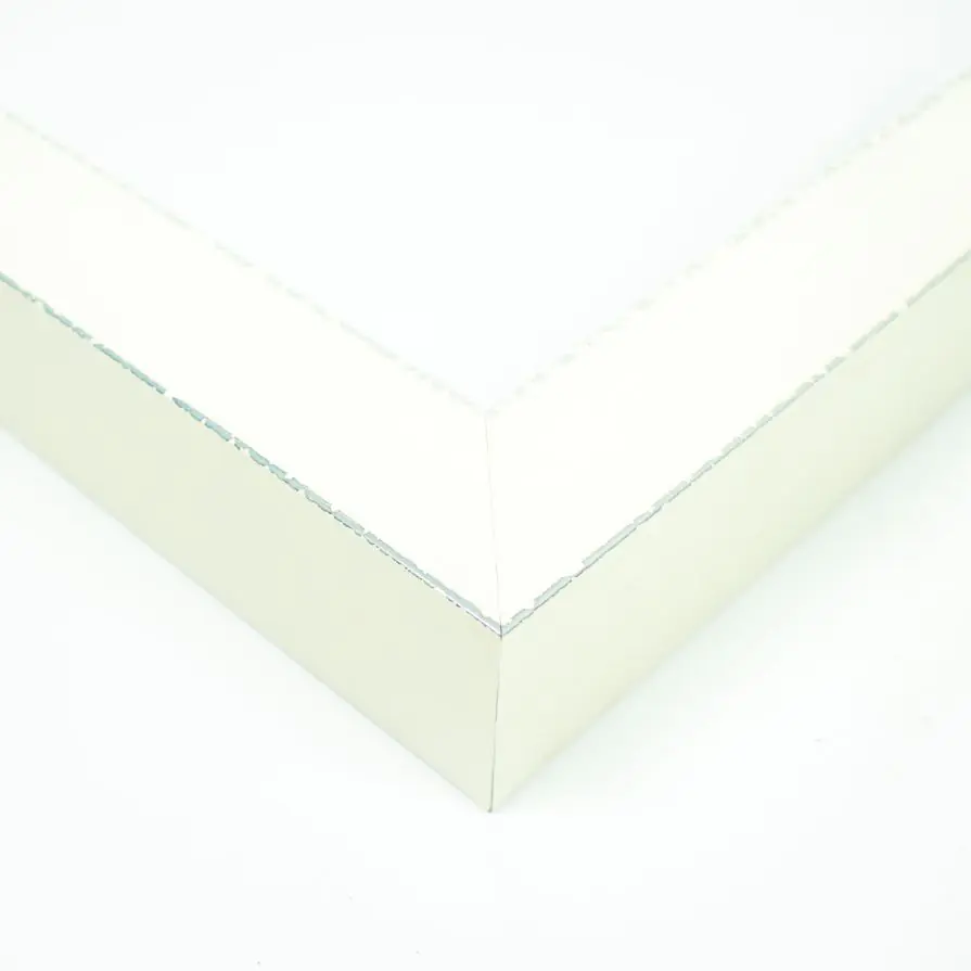 White Wood Picture Frame Corner