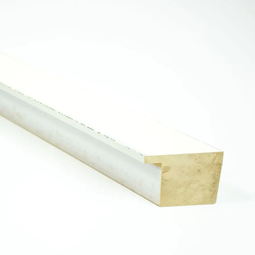 White Wood Picture Frame Corner