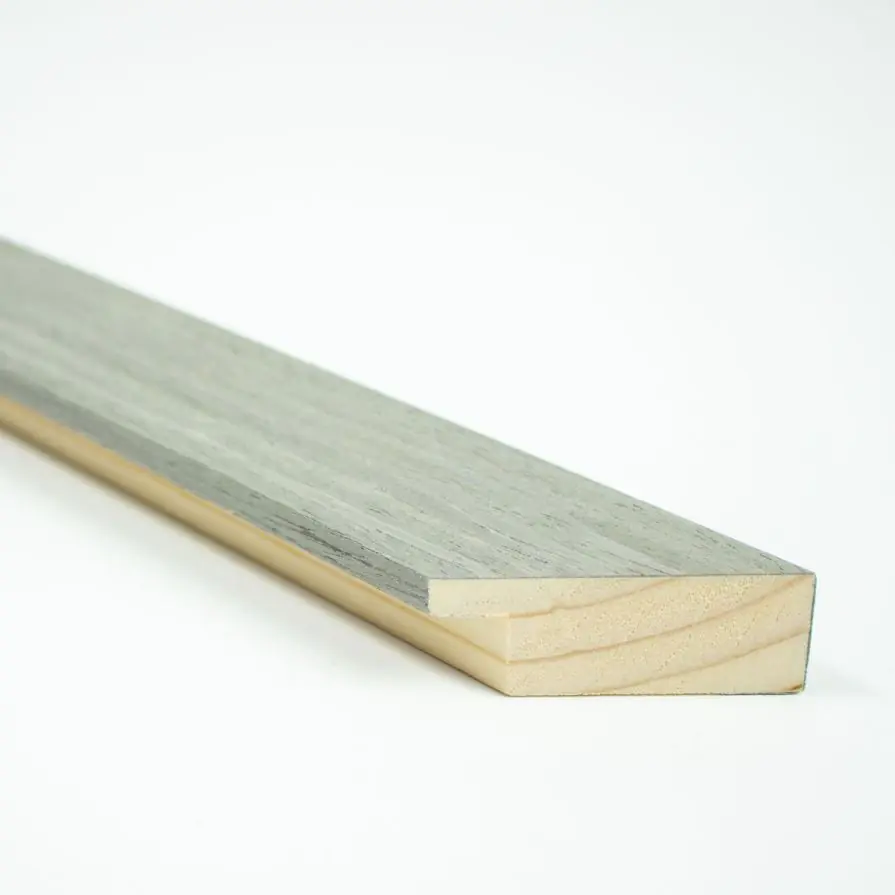 Grey Wood Picture Frame Corner