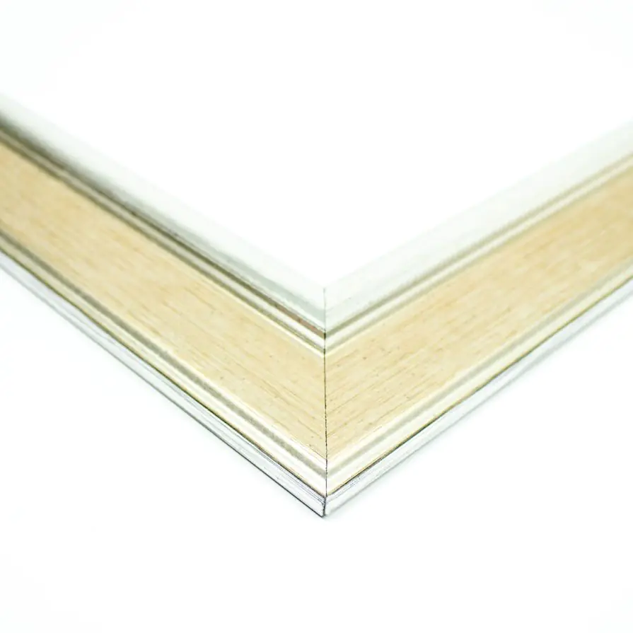 Silver Wood Picture Frame Corner