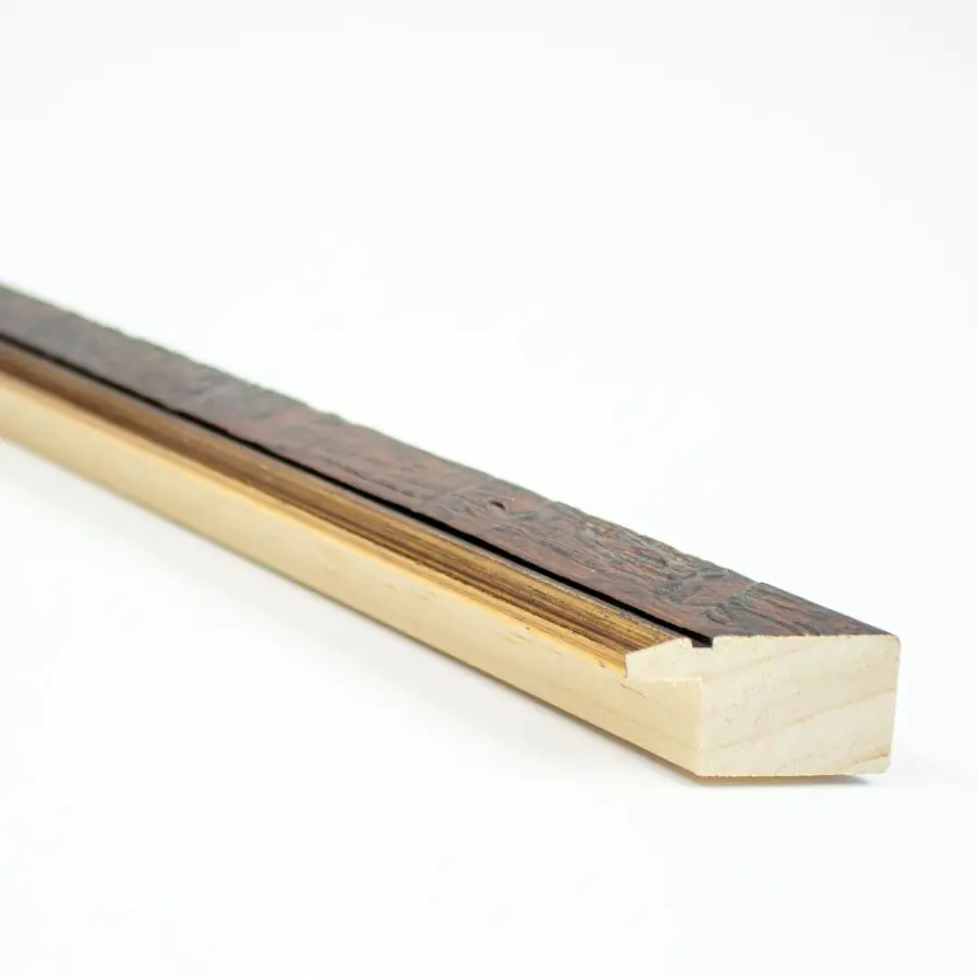 Walnut Wood Picture Frame Corner