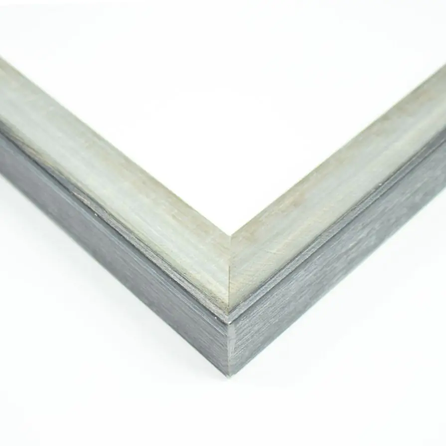 Silver Wood Picture Frame Corner