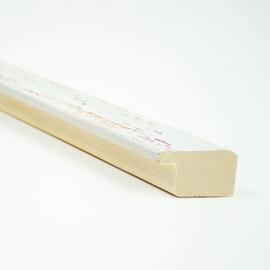 White Wood Picture Frame Corner