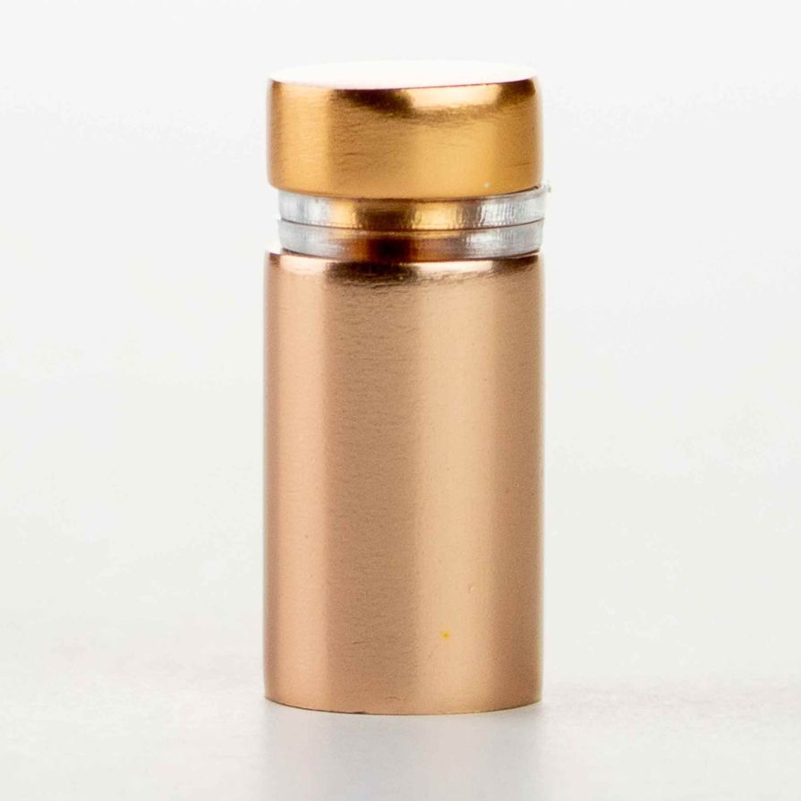 16x16 Floating Acrylic Frame with Copper Standoff Wall Hardware