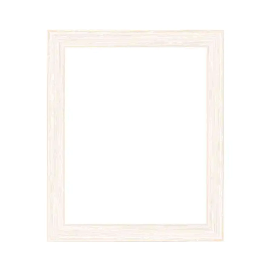 White Wood Picture Frame