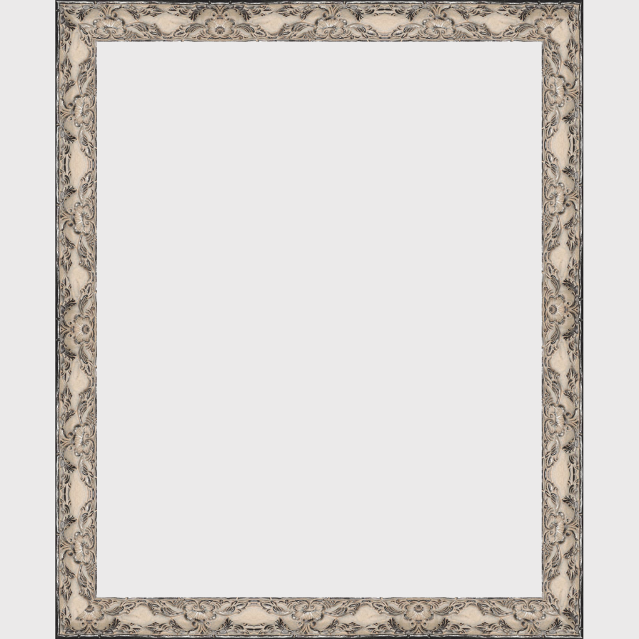 Silver Wood Picture Frame