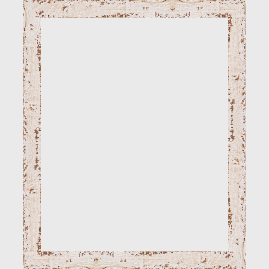 White Wood Picture Frame