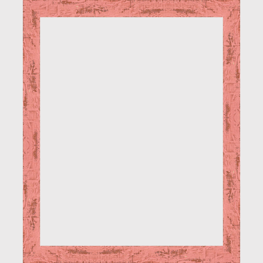 Pink Wood Picture Frame