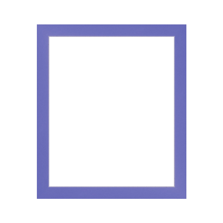 Purple Wood Picture Frame