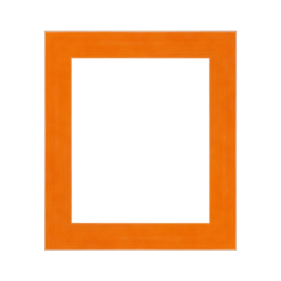 Orange Wood Canvas Frame