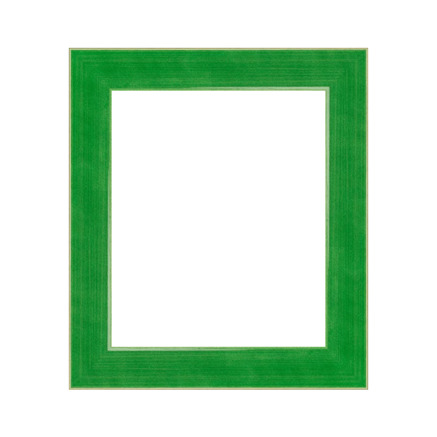 Green Wood Canvas Frame