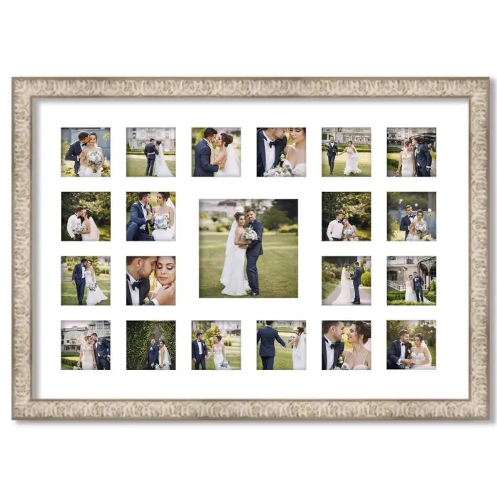 schilder dier pols Wedding Photo Collage Frames | CustomPictureFrames.com