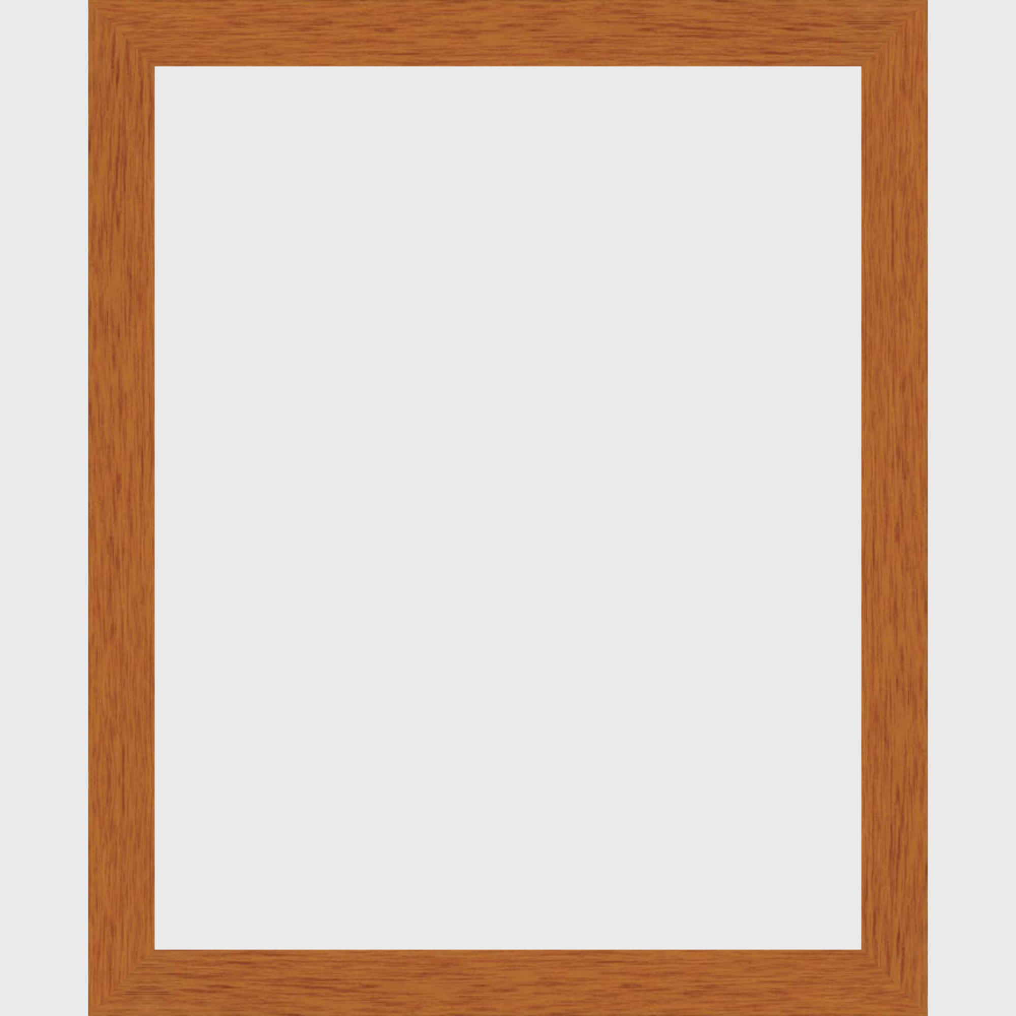 14x19 Honey Pecan Wood Picture Frame With Acrylic Front and Foam Board Backing