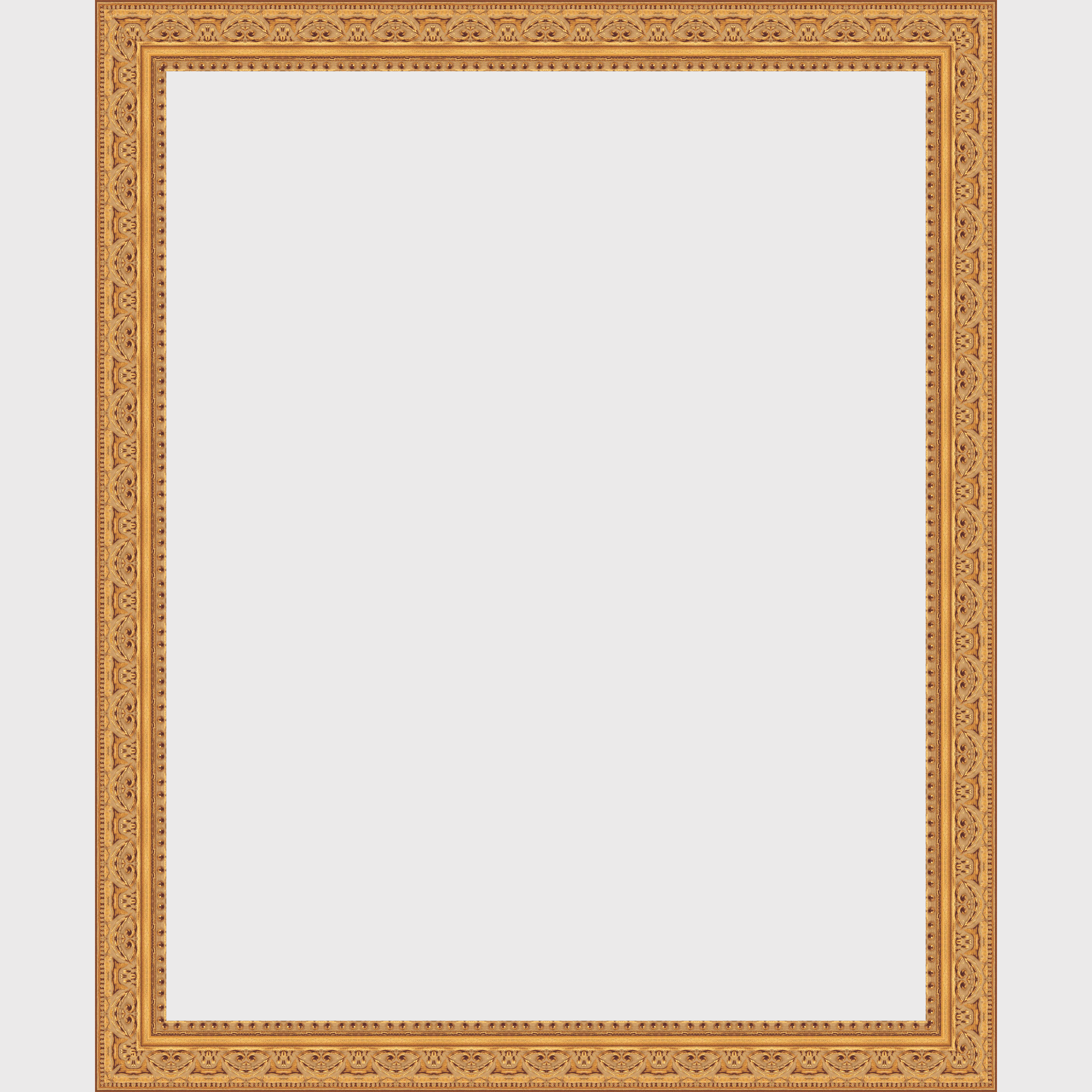 Allan Picture Frame | Gold Wood Picture Frames by CustomPictureFrames.com