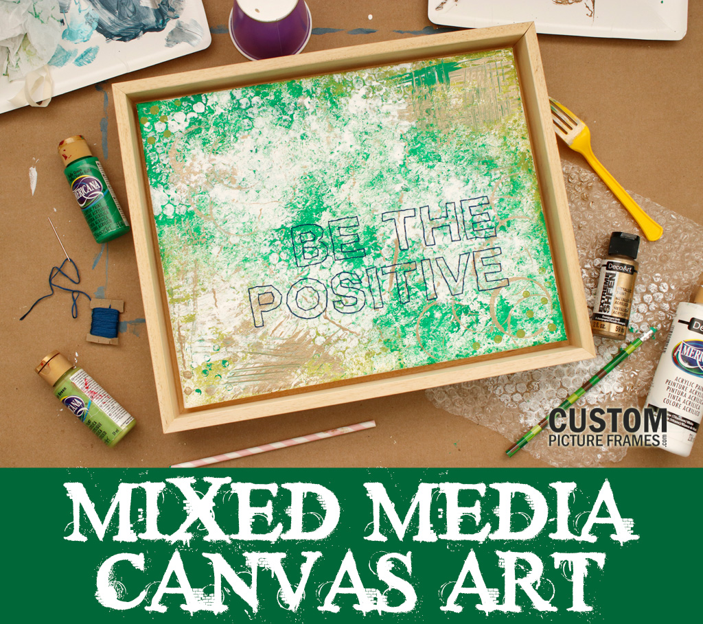 Mixed Media Abstract Wall Art