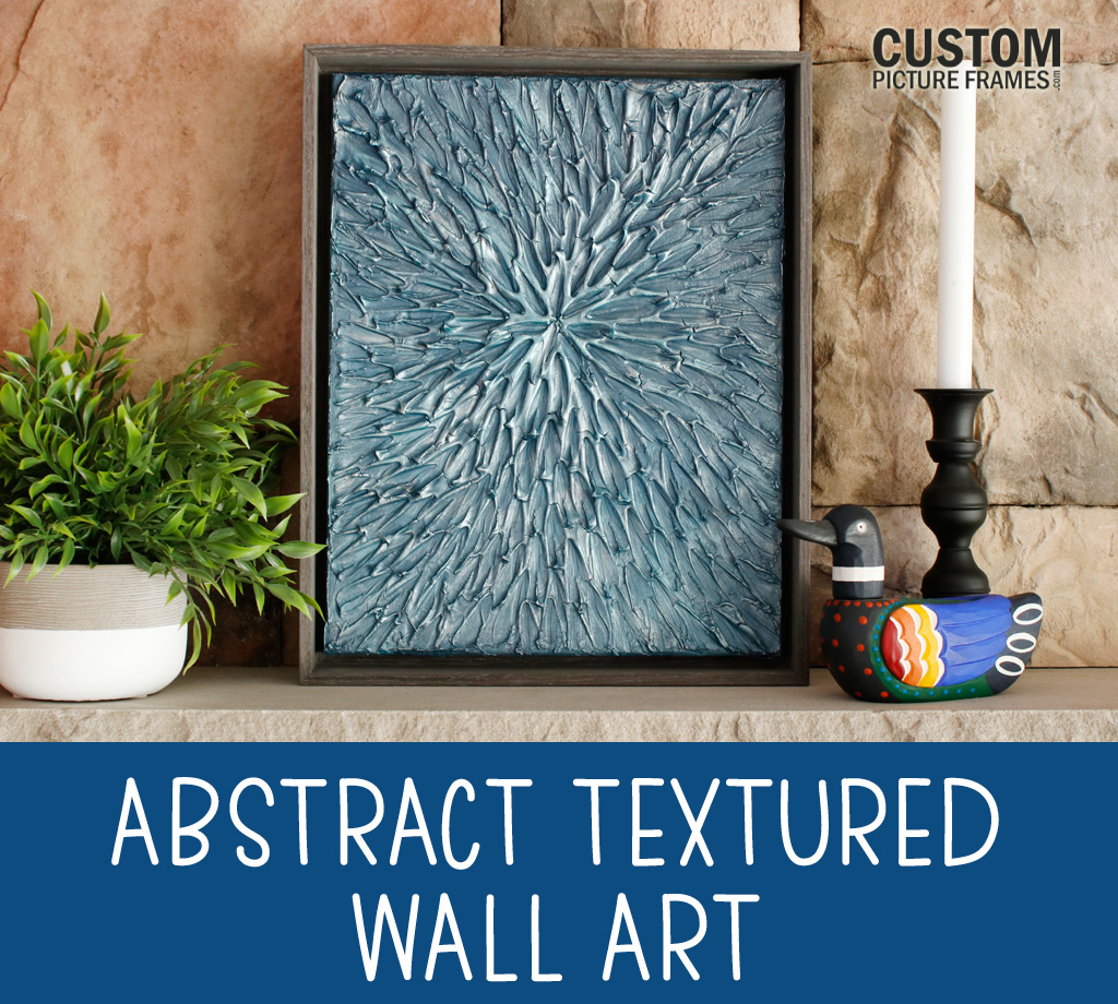 Abstract Textured Wall Art