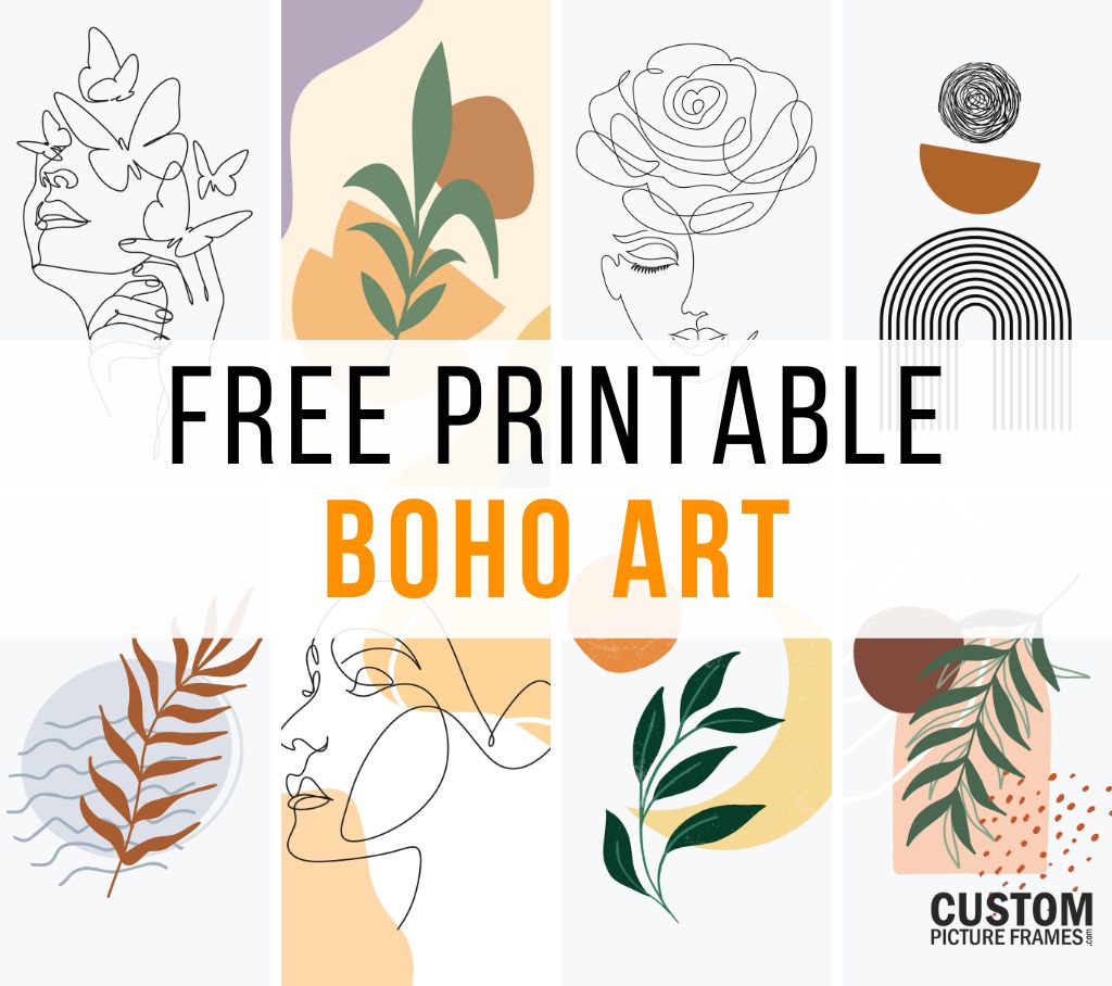 Free Boho Printable Wall Art