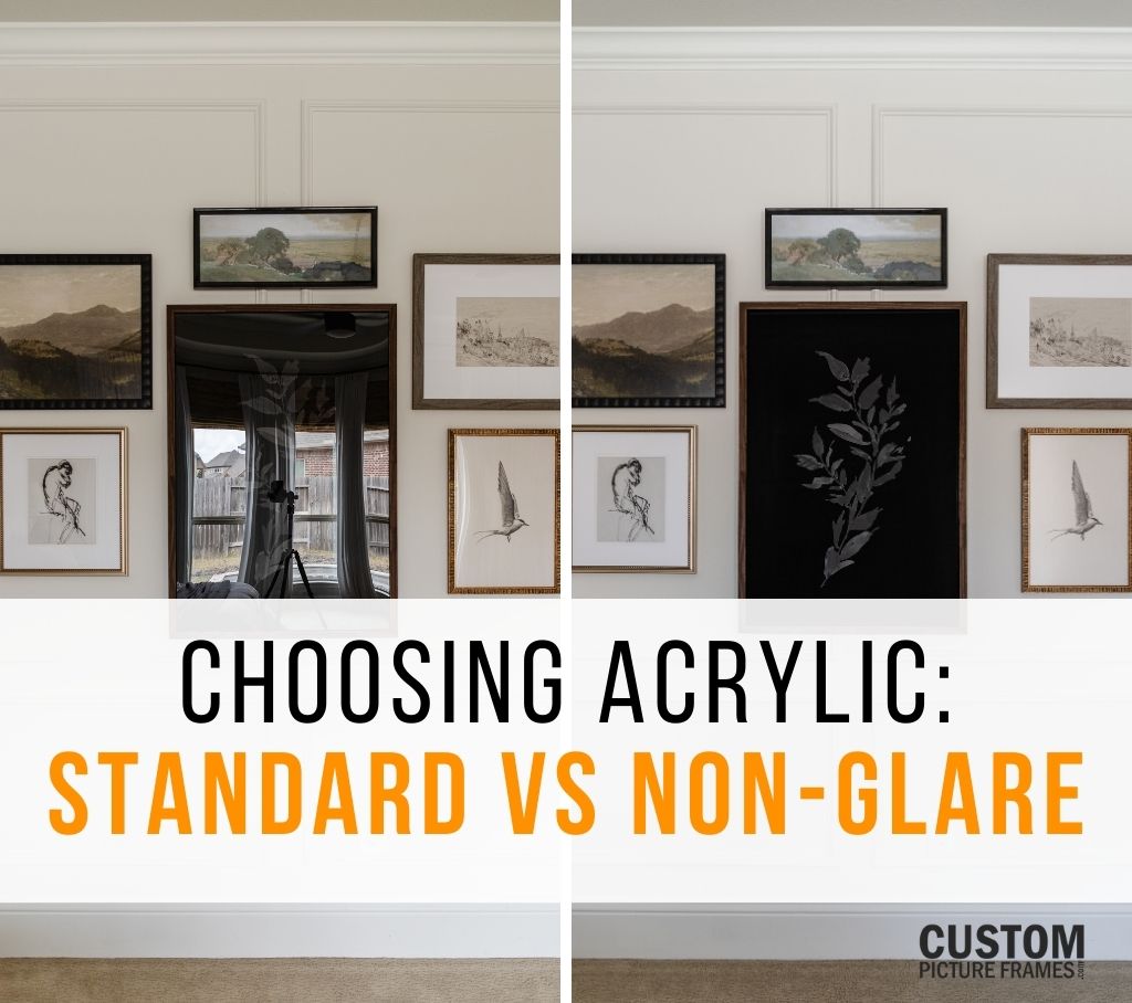 Choosing Standard vs Non-Glare Acrylic