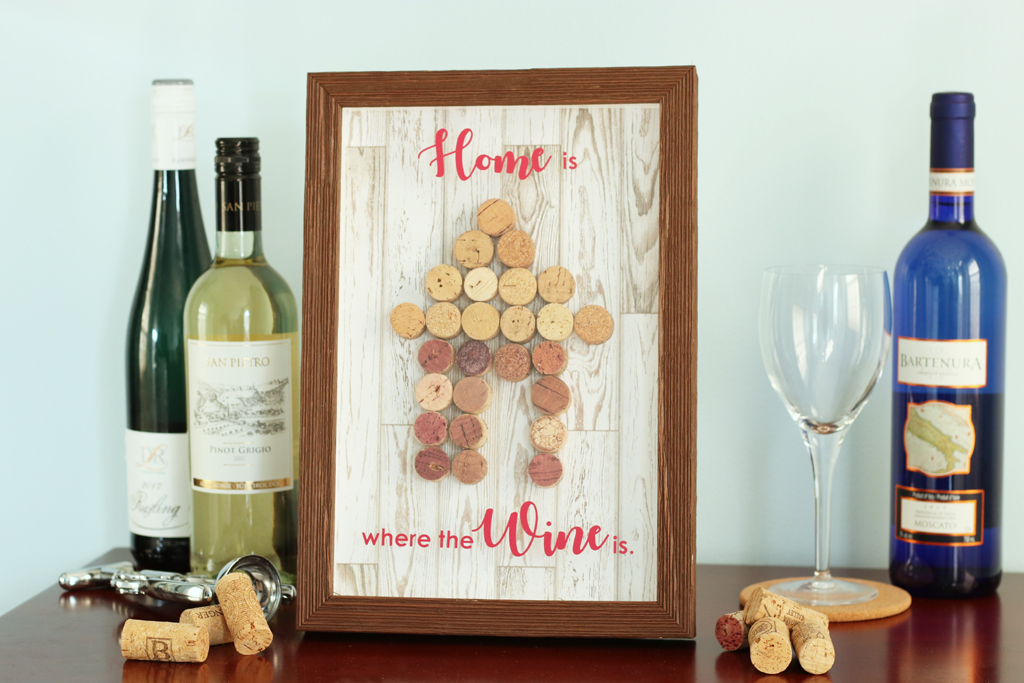 DIY Cork Art Final