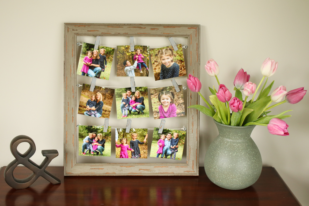 Mini Clothesline Gallery Frame