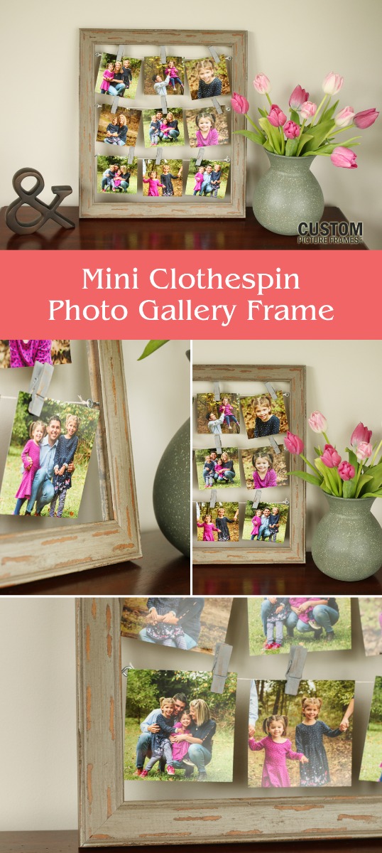 DIY Mini Gallery Frame Pinterest