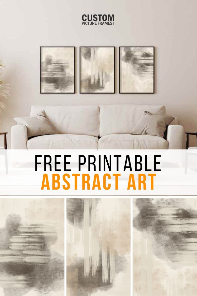 Free Printable Abstract Art Pin