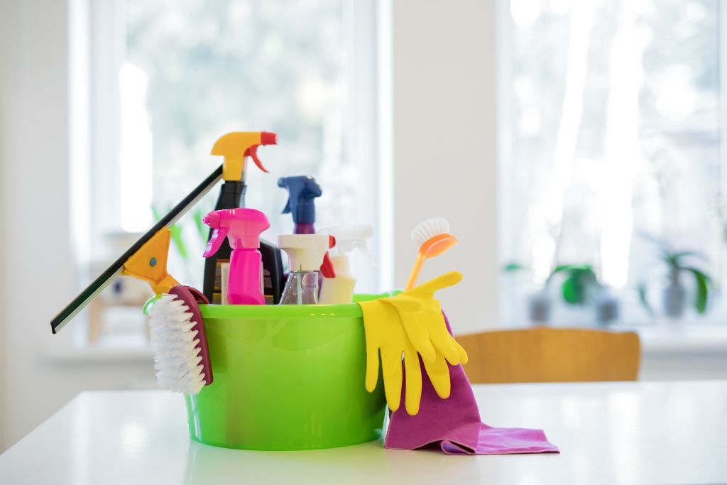 cleaning supplies for cleaning picture frames