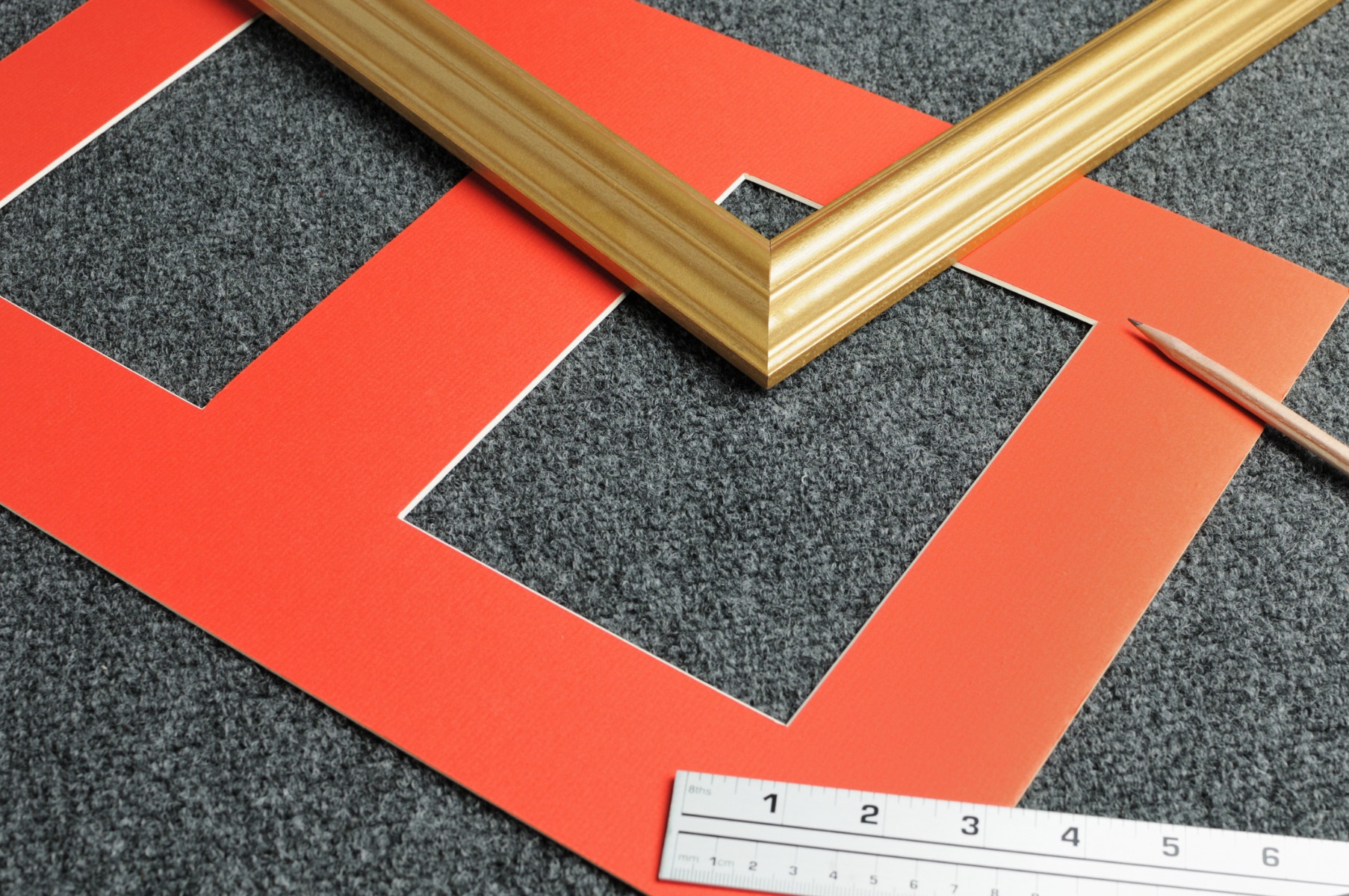 materials for frame mat