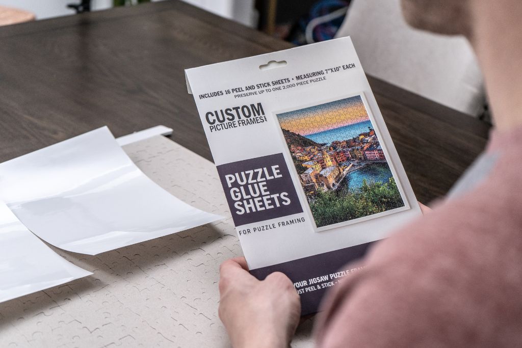 Puzzle Glue Sheets