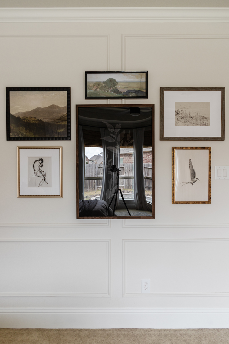 Standard Acrylic Gallery Wall Reflection