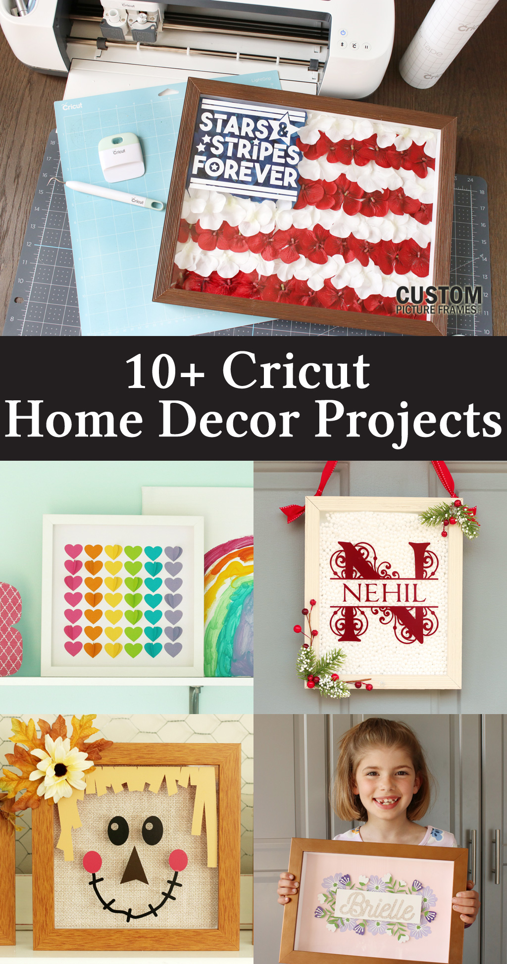 10+ Cricut Home Decor Projects