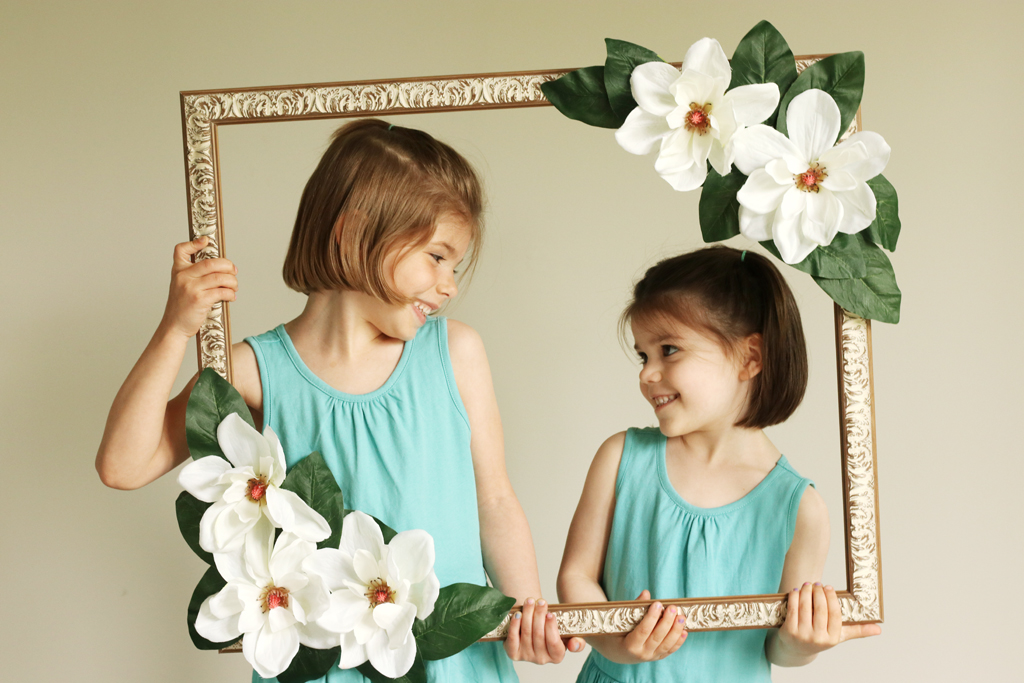 Floral Photo Booth Prop Models