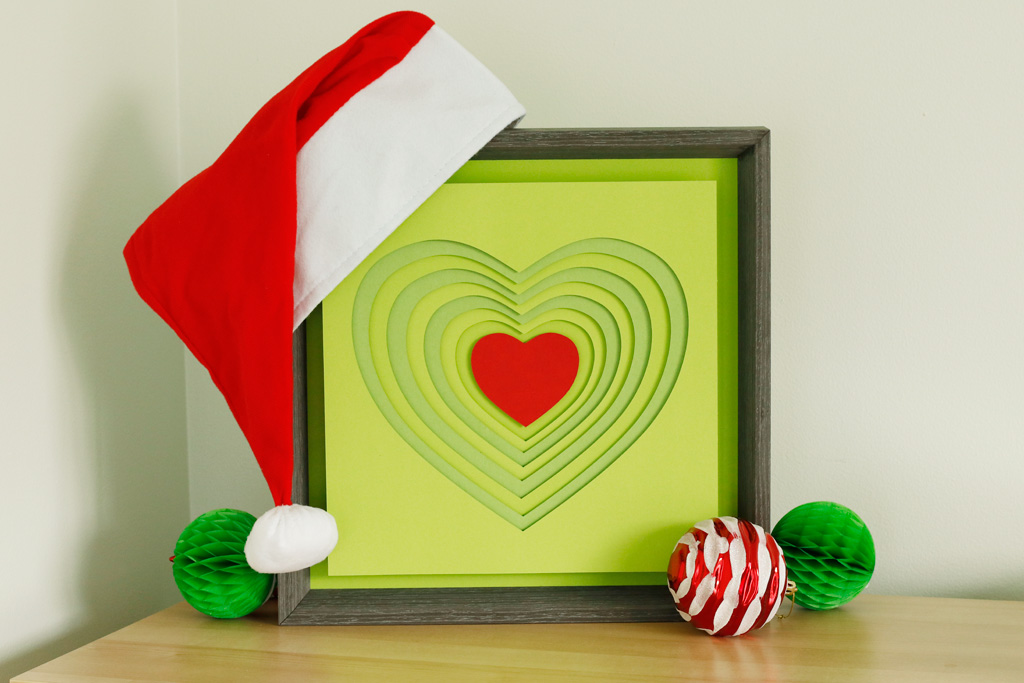 Grinch Shadow Box