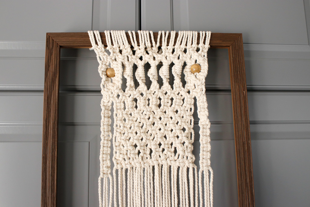 Macrame Photo Frame