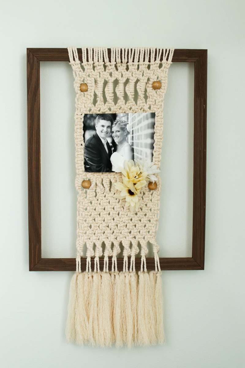 Macrame Frame Final Project Vertical