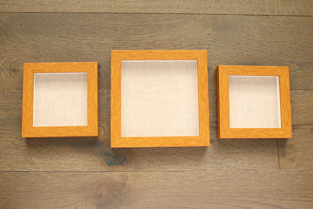 Frames with Burlap